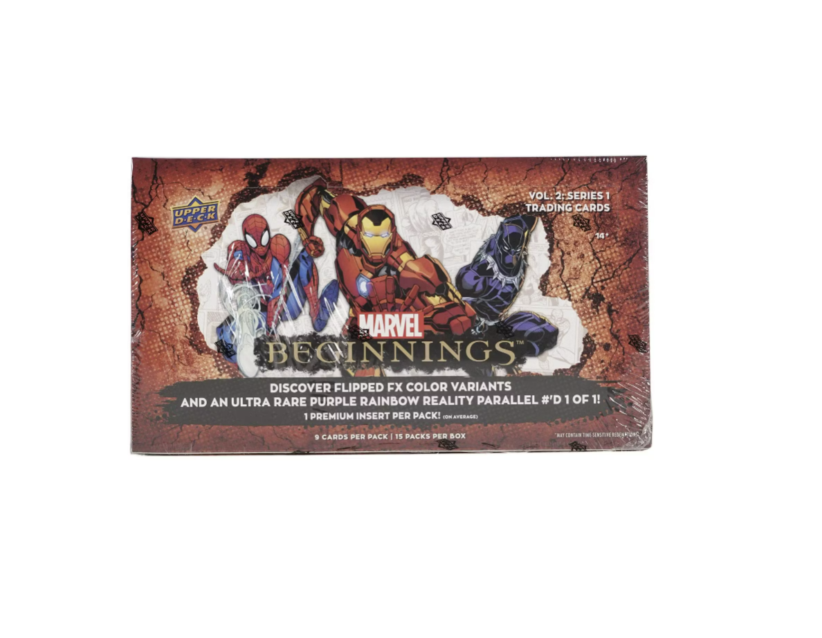 Marvel Beginnings Volume 2 Series 1 Trading Cards Box (Upper Deck)